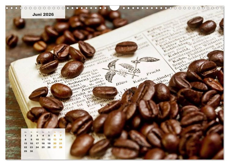 Produktbild: KAFFEE 2026 (Wandkalender 2026 DIN A3 quer), CALVENDO Monatskalender