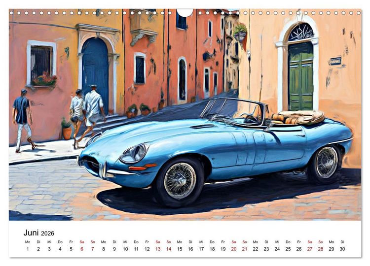 Produktbild: Surreale Autofreuden (Wandkalender 2026 DIN A3 quer), CALVENDO Monatskalender