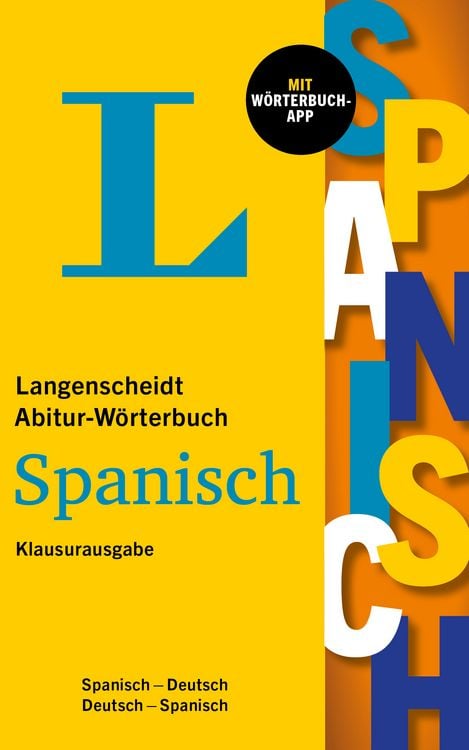 Produktbild: Langenscheidt Abitur-Wörterbuch Spanisch Klausurausgabe