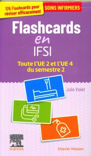 Produktbild: Flashcards en IFSI : toute l'UE 2 et l'UE 4 du semestre 2