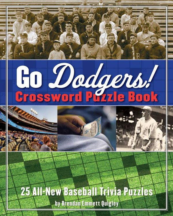 Produktbild: Go Dodgers! Crossword Puzzle Book: 25 All-New Baseball Trivia Puzzles