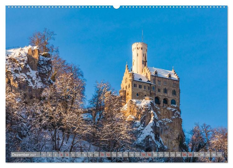 Produktbild: Wundersch&ouml;nes Baden-W&uuml;rttemberg (hochwertiger Premium Wandkalender 2027 DIN A2 quer), Kunstdruck in Hochglanz