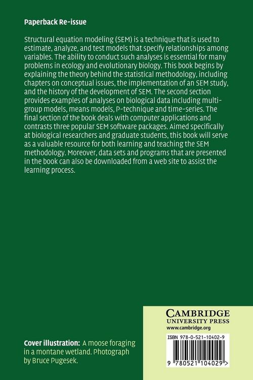 Produktbild: Structural Equation Modeling