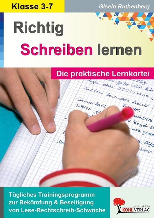 Produktbild: Richtig Schreiben lernen - Die praktische Lernkartei
