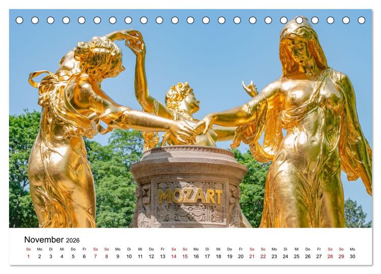Produktbild: Dresden, Pure Eleganz an der Elbe (Tischkalender 2026 DIN A5 quer), CALVENDO Monatskalender