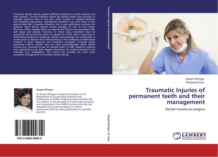 Produktbild: Traumatic Injuries of permanent teeth and their management