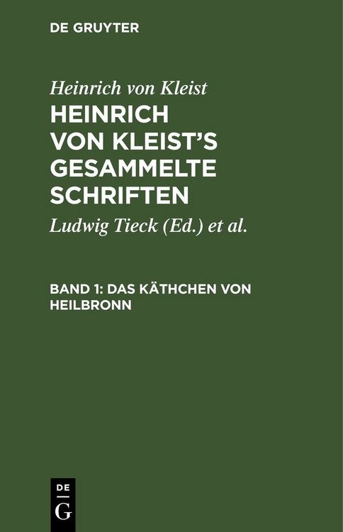 Produktbild: Das K&auml;thchen von Heilbronn