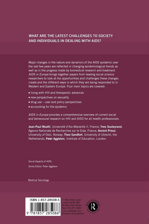 Produktbild: AIDS in Europe