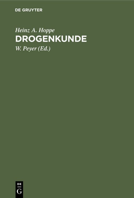 Produktbild: Drogenkunde
