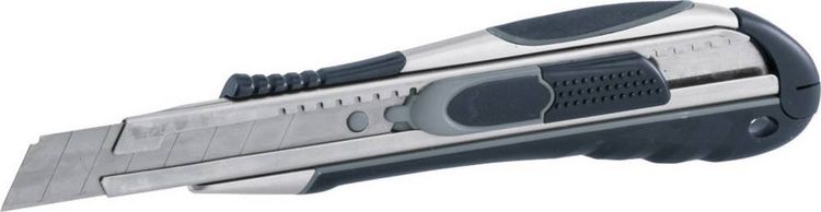Produktbild: Kwb 014418 Autolock 2 in 1 Sicherheits-Abbrechklingenmesser, 18mm 1St.