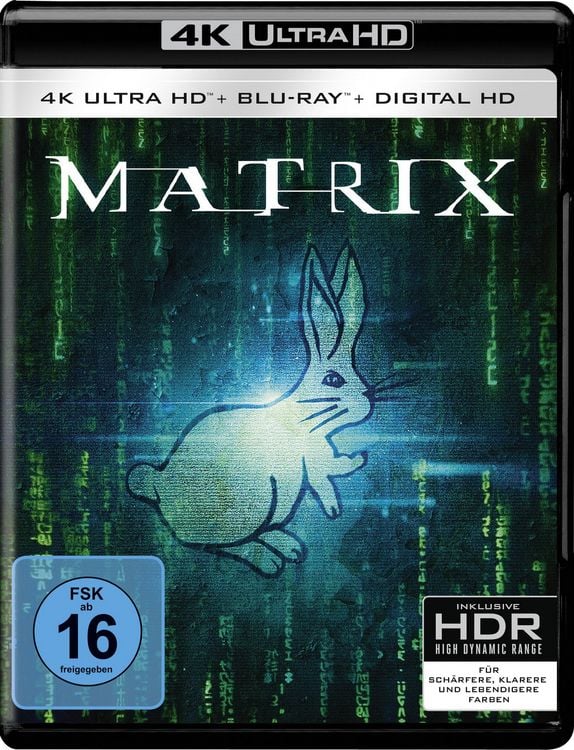 Produktbild: Matrix (4K Ultra HD) (+ 2D-Blu-ray remastered) (+ Bonus-Blu-ray)