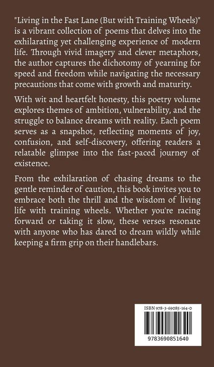 Produktbild: Living in the Fast Lane (But with Training Wheels)