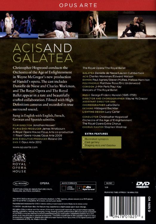 Produktbild: H&auml;ndel - Acis and Galatea