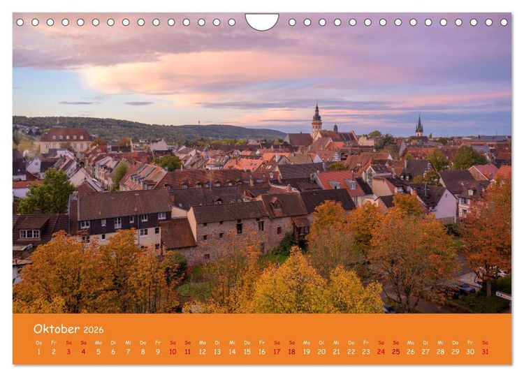 Produktbild: Durlach, das Stadtbild in 12 Impressionen (Wandkalender 2026 DIN A4 quer), CALVENDO Monatskalender