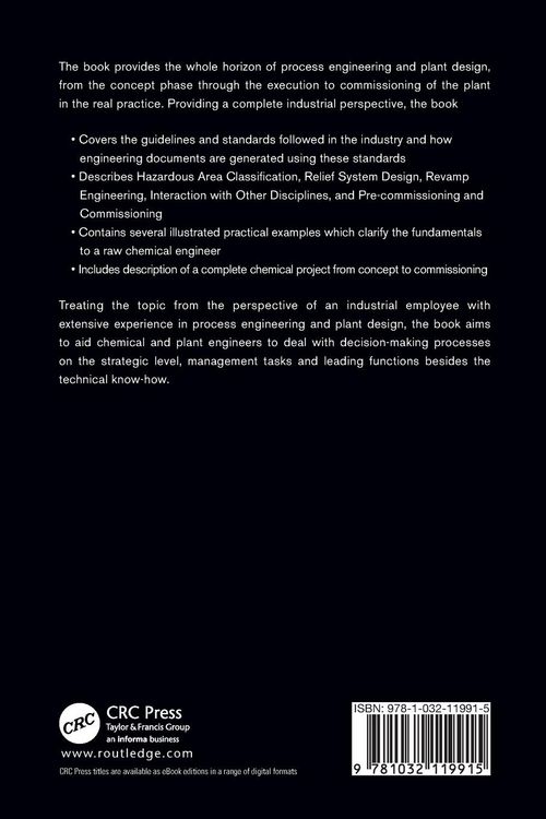 Produktbild: Process Engineering and Plant Design