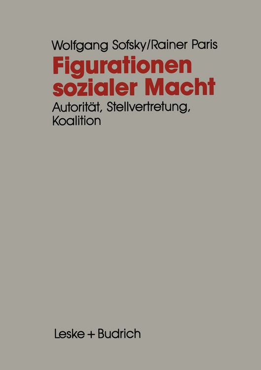 Produktbild: Figurationen sozialer Macht