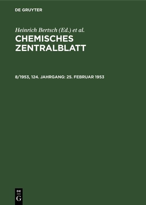 Produktbild: 25. Februar 1953