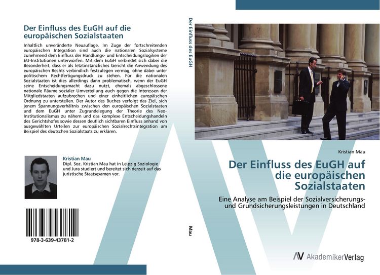 Produktbild: Der Einfluss des EuGH auf die europ&auml;ischen Sozialstaaten
