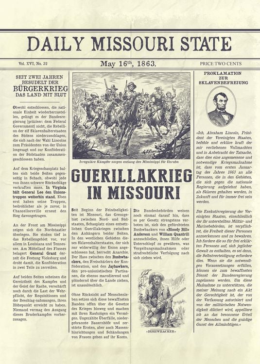 Produktbild: Die wahre Geschichte des Wilden Westens: Jesse James