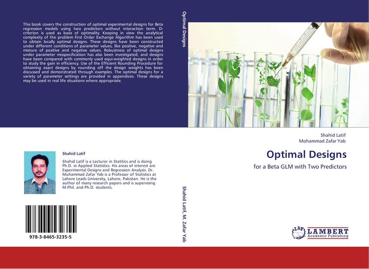 Produktbild: Optimal Designs