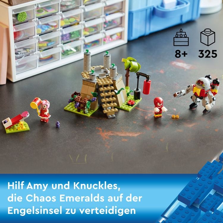 Produktbild: LEGO Sonic the Hedgehog Knuckles und der Schrein des Master Emerald 76998