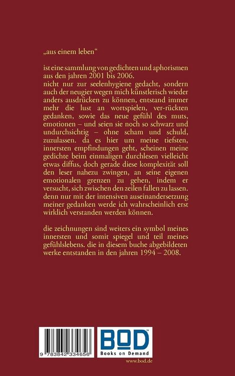 Produktbild: Aus einem Leben