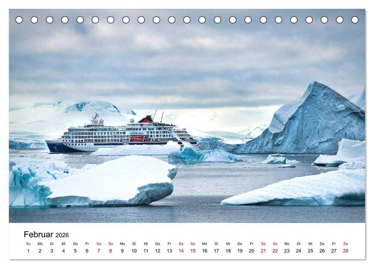 Produktbild: HANSEATIC nature (Tischkalender 2026 DIN A5 quer), CALVENDO Monatskalender