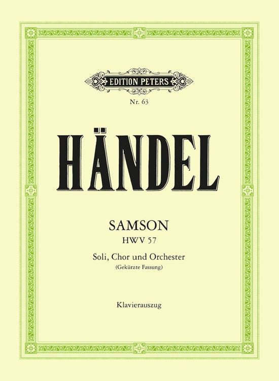 Produktbild: H&auml;ndel, G: Samson HWV 57