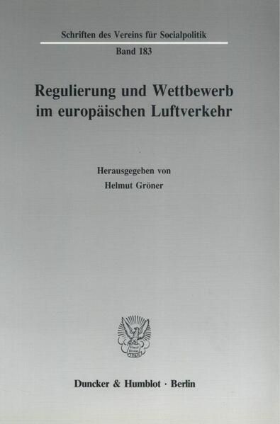 Produktbild: Regulierung und Wettbewerb im europ&auml;ischen Luftverkehr.