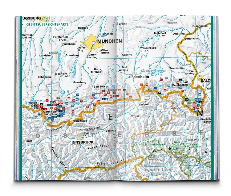 Produktbild: KOMPASS Wanderlust Deutsche Alpen