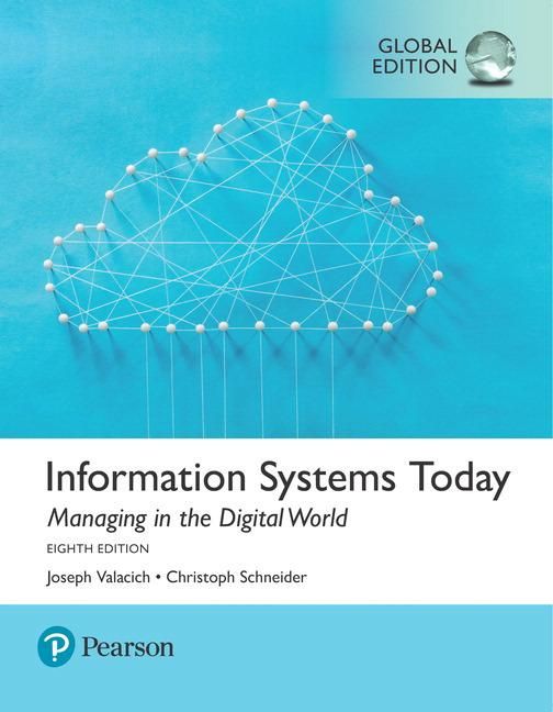 Produktbild: Valacich, J: Information Systems Today