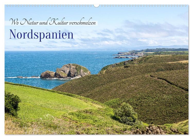 Produktbild: Nordspanien - wo Natur und Kultur verschmelzen (Wandkalender 2026 DIN A2 quer), CALVENDO Monatskalender