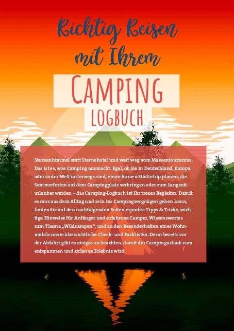 Produktbild: Unterwegs: Camping-Logbuch