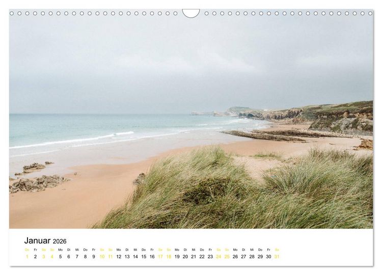 Produktbild: Asturien - Von der K&uuml;ste bis zu den Gipfeln Europas (Wandkalender 2026 DIN A3 quer), CALVENDO Monatskalender
