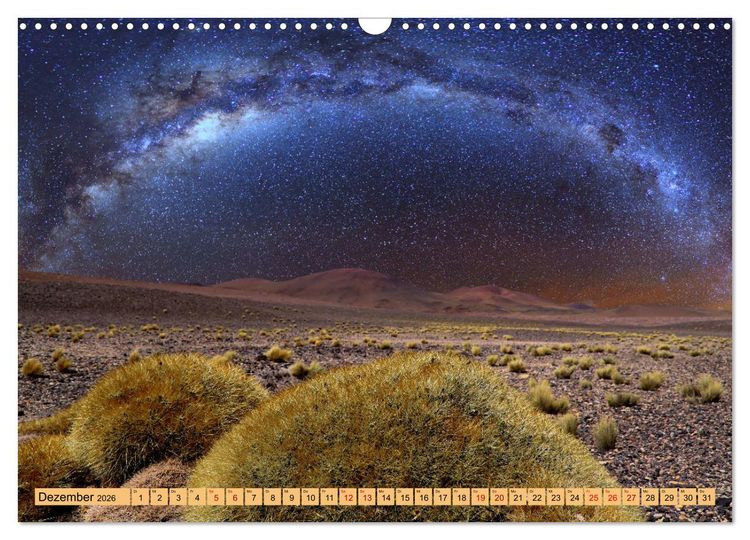 Produktbild: ATACAMA Wunder der Natur (Wandkalender 2026 DIN A3 quer), CALVENDO Monatskalender