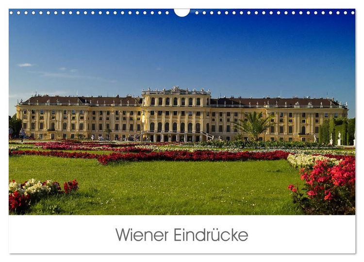 Produktbild: Wiener Eindr&uuml;cke (Wandkalender 2026 DIN A3 quer), CALVENDO Monatskalender