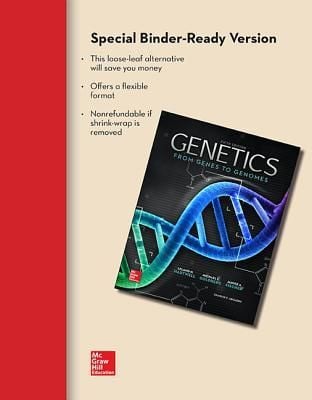 Produktbild: Loose Leaf Genetics: From Genes to Genomes with Connect Plus Access Card
