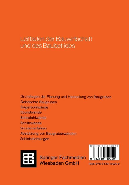 Produktbild: Verfahrenstechnik zur Sicherung von Baugruben