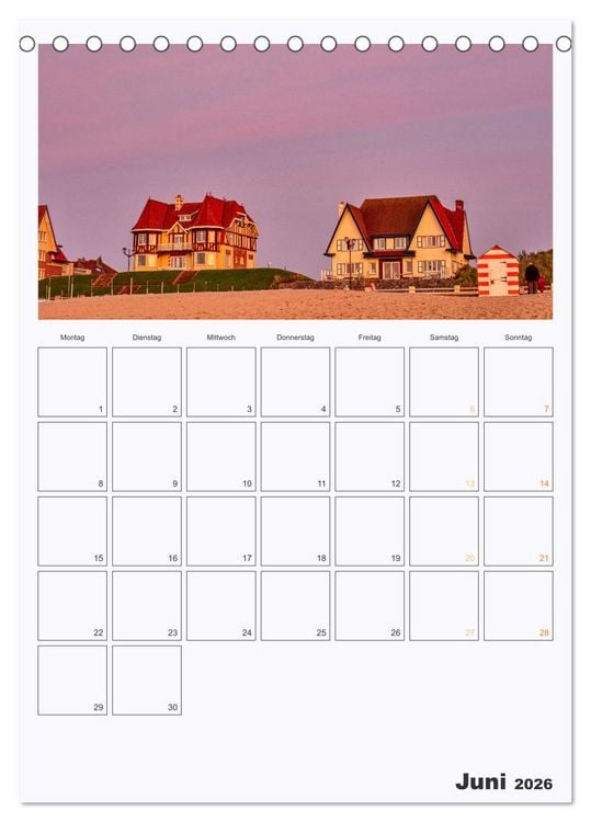 Produktbild: Flandern - Grafschaft in Belgien (Tischkalender 2026 DIN A5 hoch), CALVENDO Monatskalender