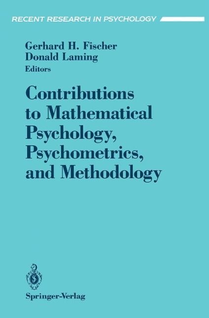 Produktbild: Contributions to Mathematical Psychology, Psychometrics, and Methodology