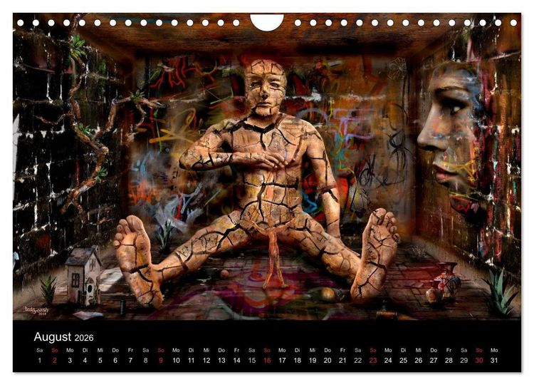 Produktbild: Moderner Surrealismus (Wandkalender 2026 DIN A4 quer), CALVENDO Monatskalender