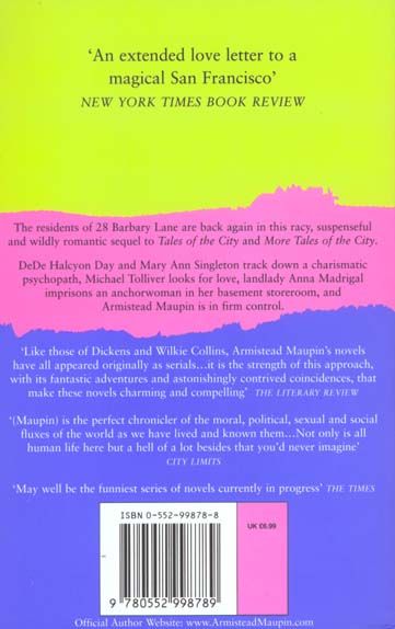 Produktbild: Further Tales Of The City