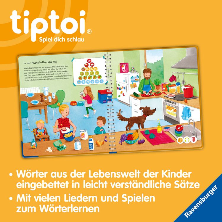 Produktbild: tiptoi&reg; Mein W&ouml;rter-Bilderbuch - Unser Zuhause
