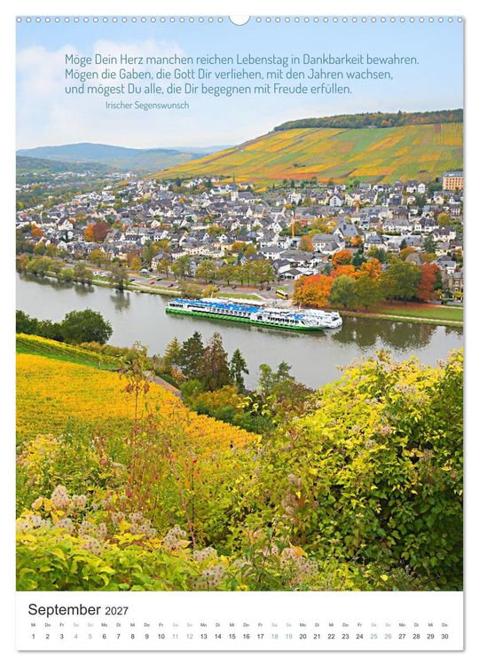 Produktbild: Christliche Natur-Poster (Wandkalender 2027 DIN A2 hoch), CALVENDO Monatskalender