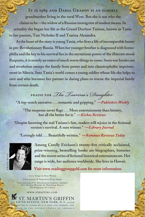 Produktbild: The Tsarina's Daughter