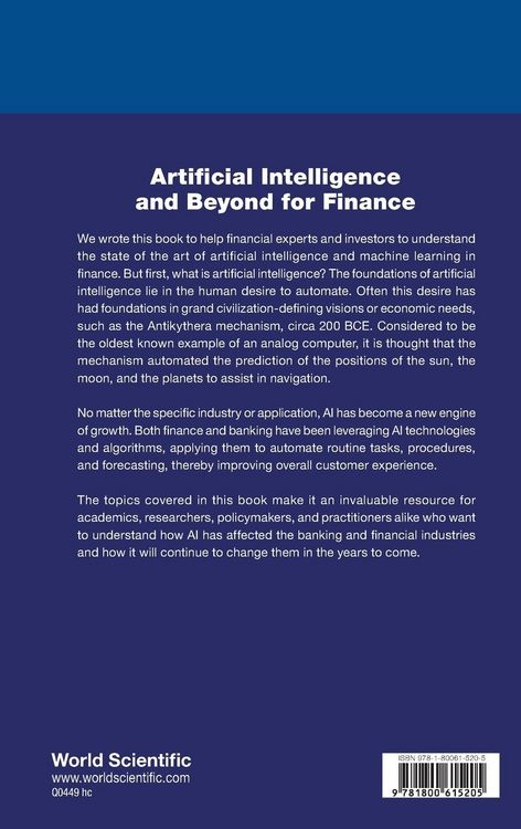 Produktbild: Artificial Intelligence and Beyond For Finance