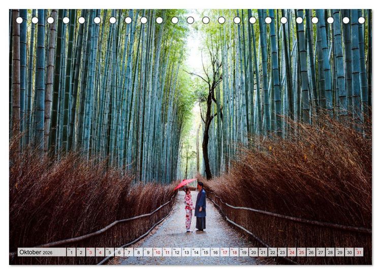 Produktbild: Japan - Traditionen und Modernit&auml;t (Tischkalender 2026 DIN A5 quer), CALVENDO Monatskalender