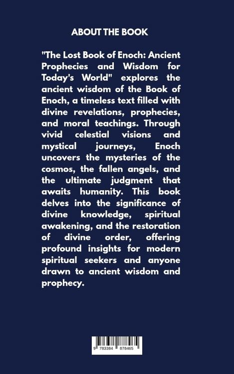 Produktbild: The Lost Book of Enoch