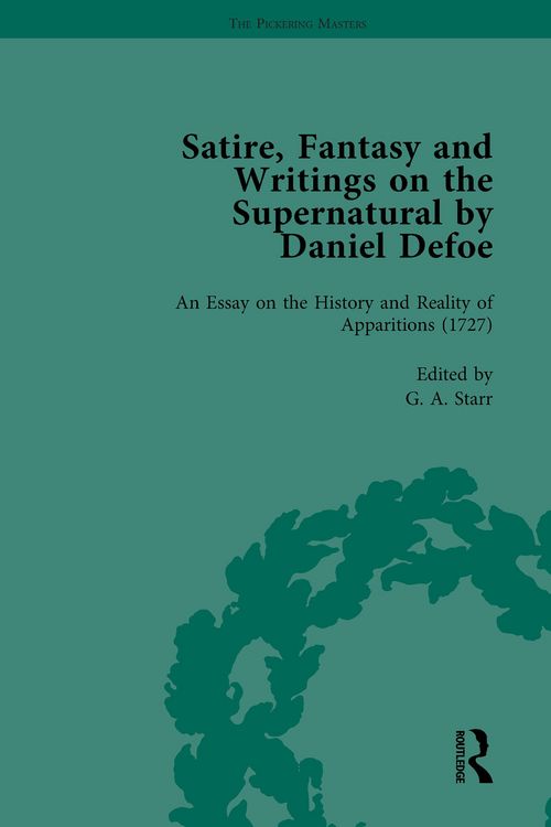 Produktbild: Satire, Fantasy and Writings on the Supernatural by Daniel Defoe, Part II vol 8