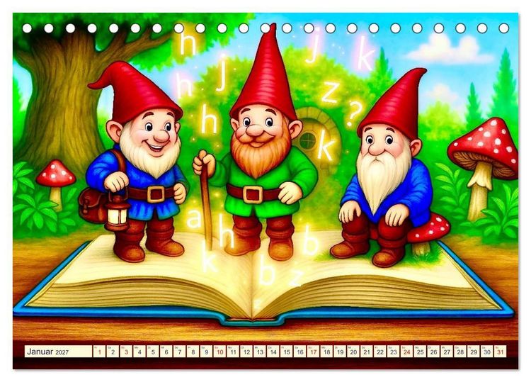 Produktbild: B&uuml;cher er&ouml;ffnen Welten (Tischkalender 2027 DIN A5 quer), CALVENDO Monatskalender